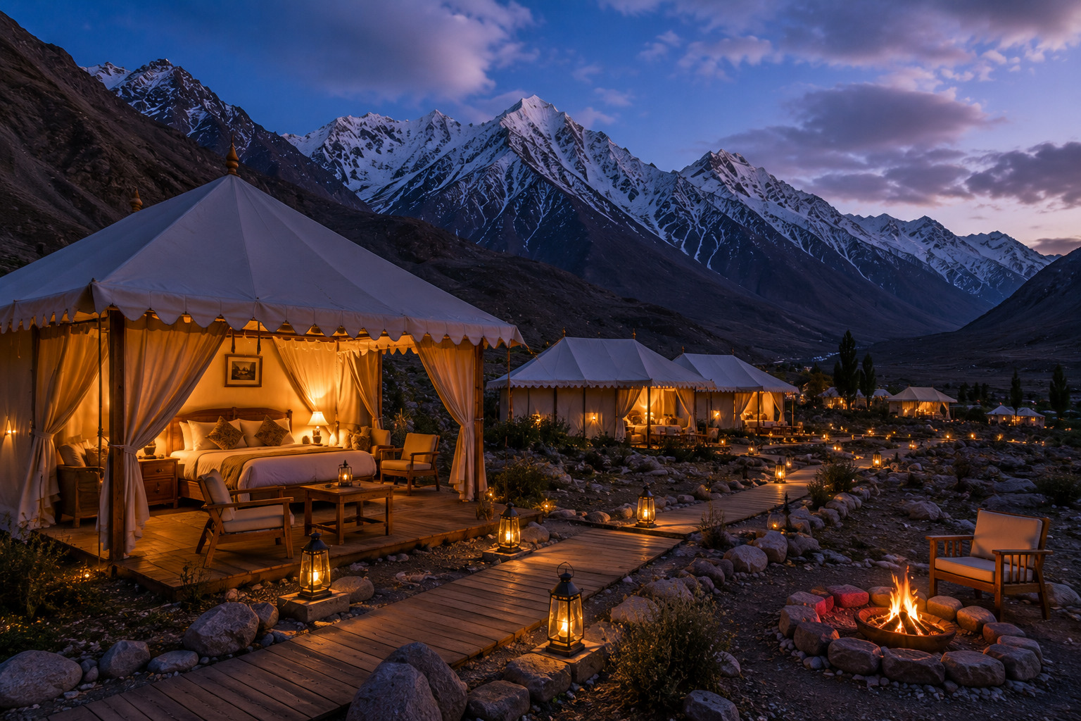 Luxury Camps & Mountain Retreats