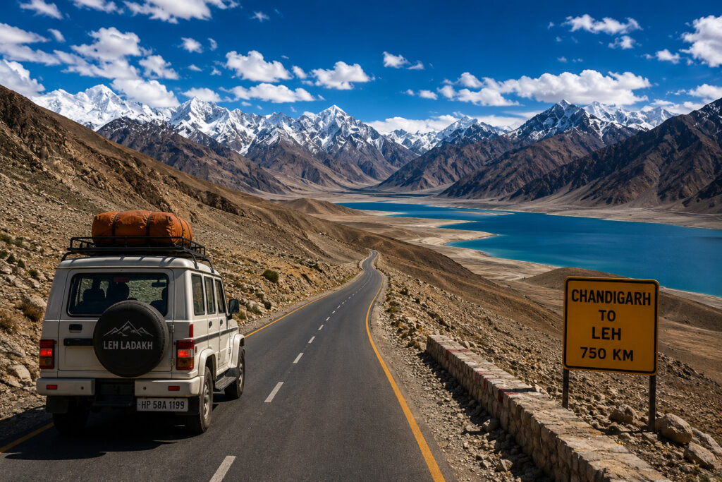chandigarh to leh road trip through himalayas